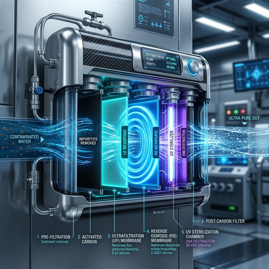 RO, UV, and UF Technologies